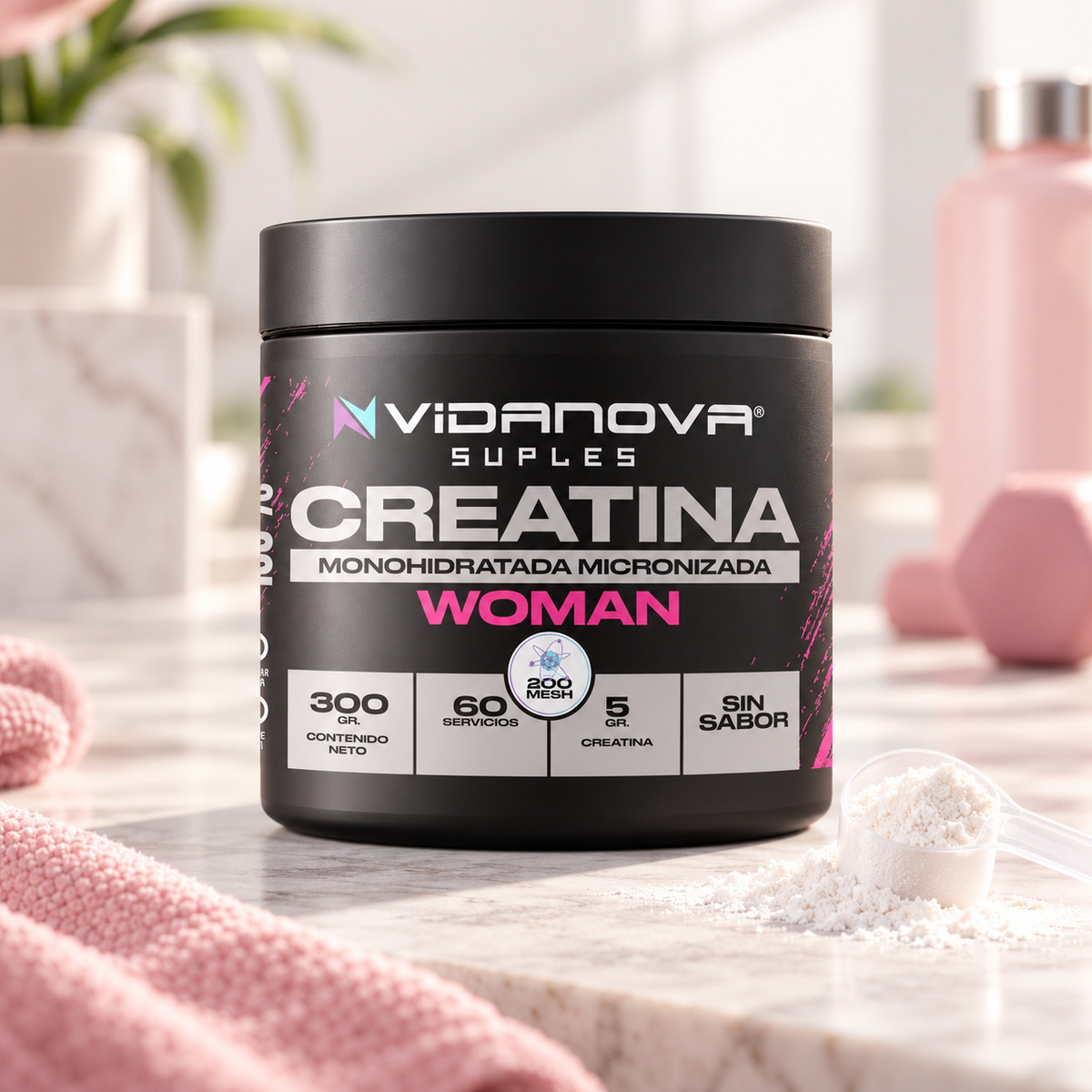 Creatina WOMAN Monohidratada 300g