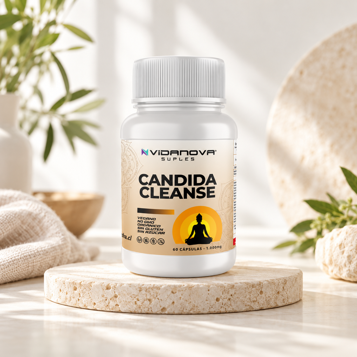 CANDIDA CLEANSE 1000MG 60 CAPS