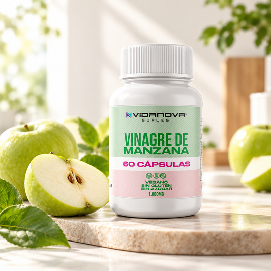 VINAGRE DE MANZANA 60CAPS